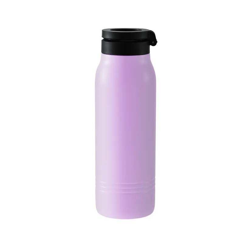 Botol Air Keluli Tahan Karat Penutup Magnet Lavender