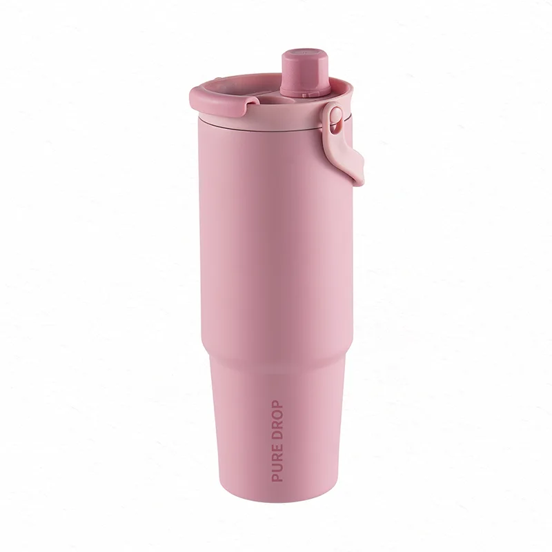 Travel Mug dengan Straw